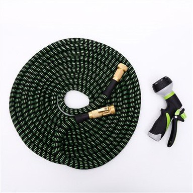 Manguera expandible con hilo elástico